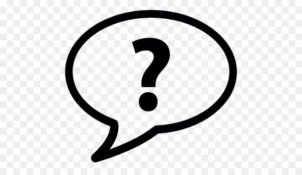 Облачко с вопросом