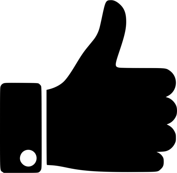 Черный лайк