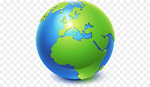 Земля на глобусе для детей