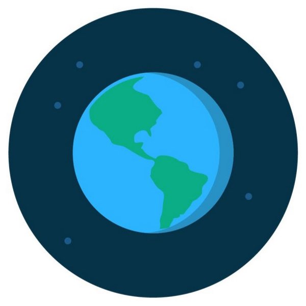 Значок планеты