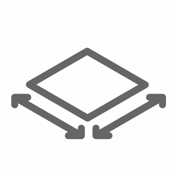 Значок площадь участка