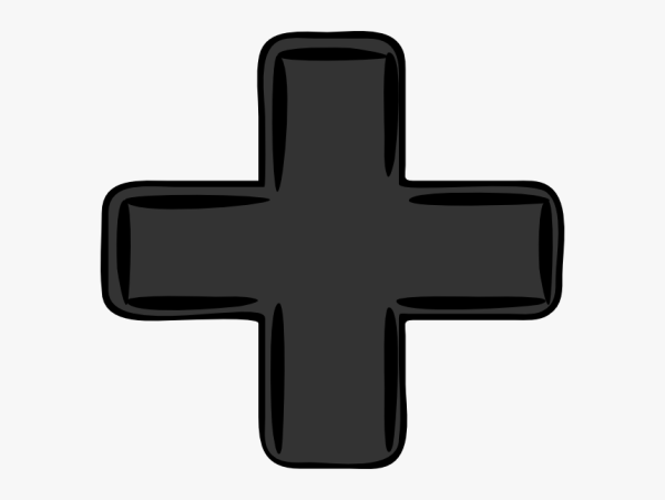 Большой знак плюс