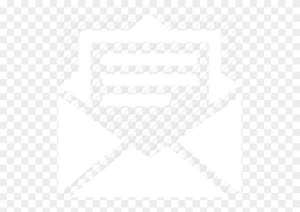 Иконка почта белая