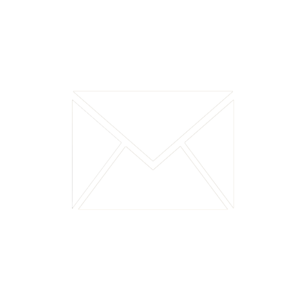 Иконка письма белая