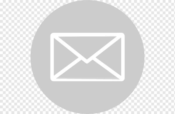 Иконка письма белая