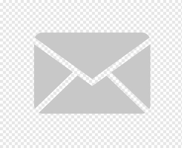 Значок почты белый