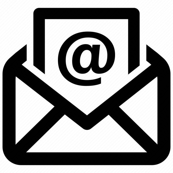 Значок электронной почты для визитки