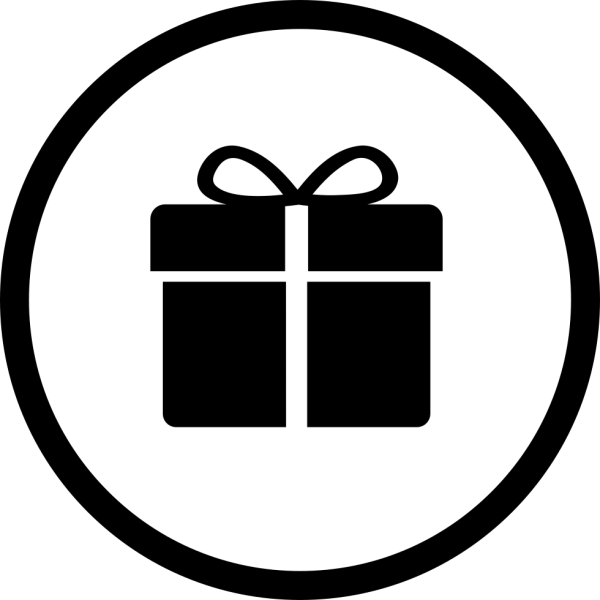 Подарочная коробка значок