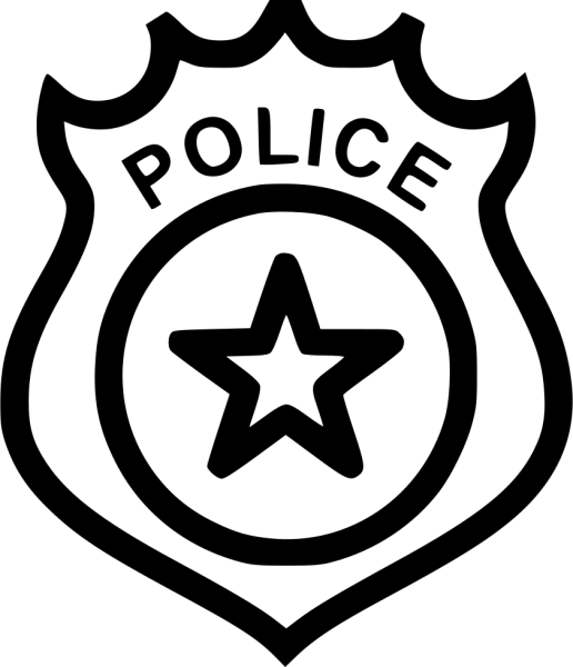 Значок полицейского