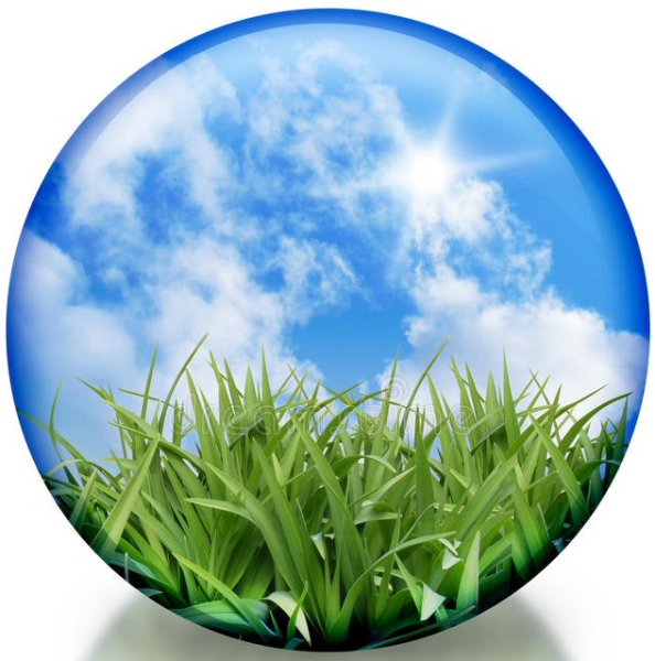 Красивая природа в круге