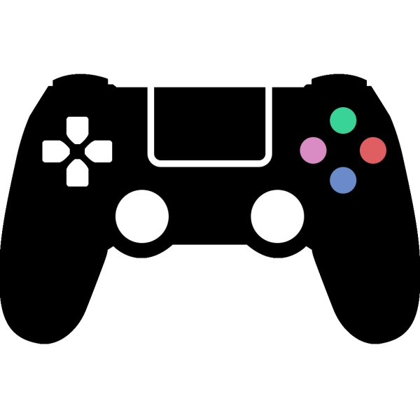 Gamepad PLAYSTATION 4 vector