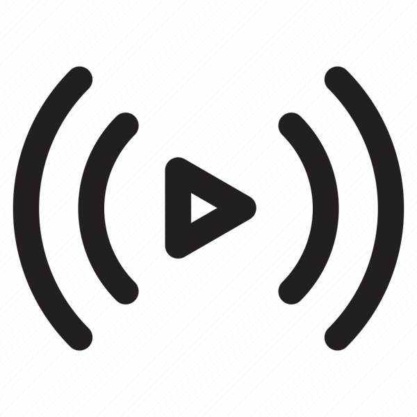 Прямой эфир пиктограмма