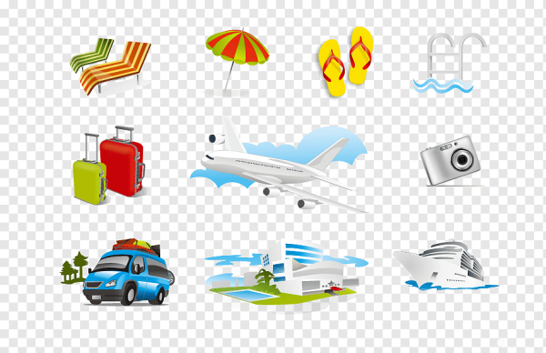 Иконки на тему путешествие