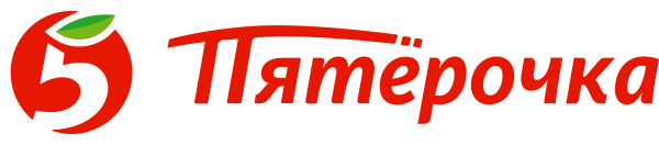 Пятерочка логотип на прозрачном фоне
