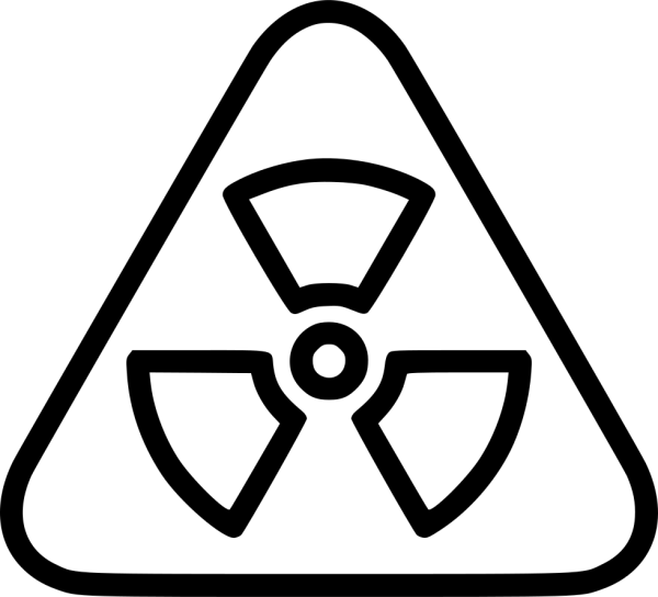 Значок радиации