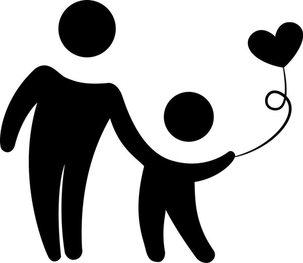 Значок дети