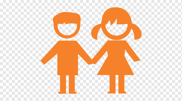 Пиктограмма мальчик и девочка