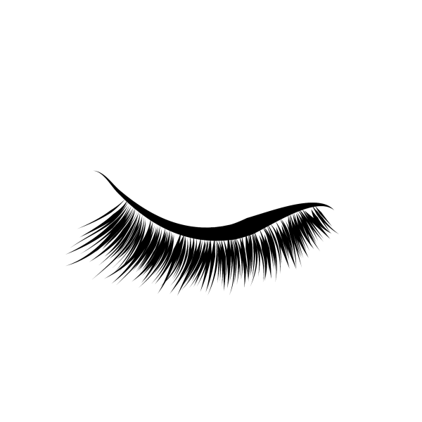 Ресницы без фона