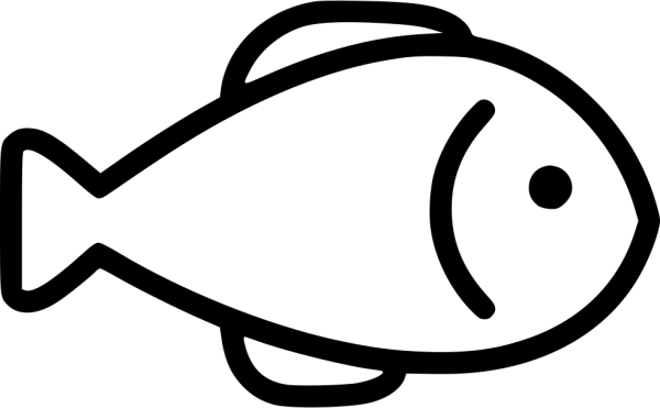 Рыба пиктограмма