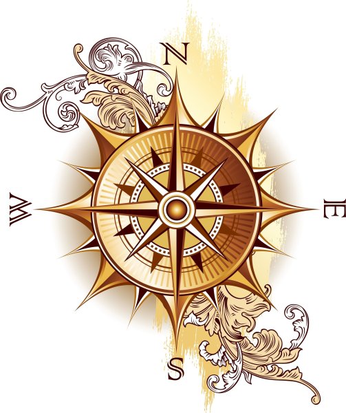 Компас рисунок