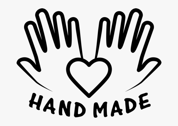 Хенд мейд надпись