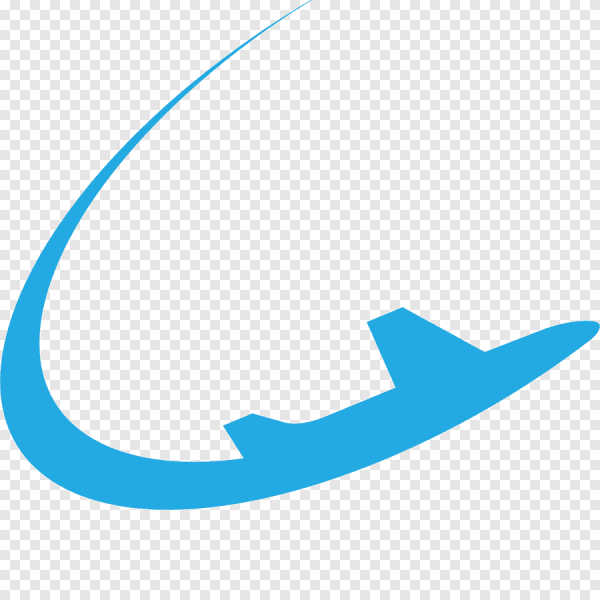 Самолет на прозрачном фоне