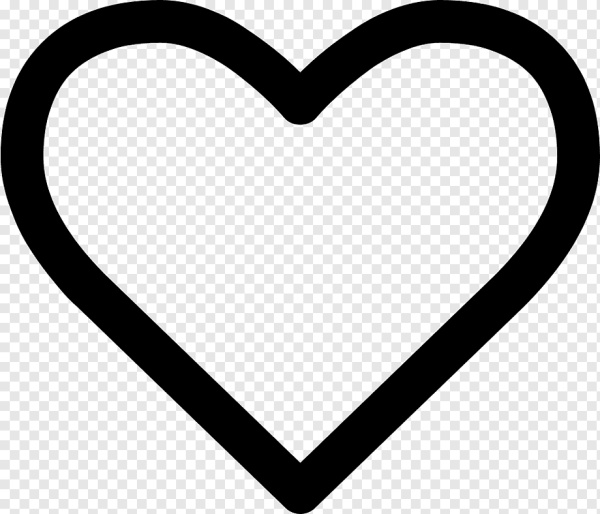 Иконка сердечко без фона