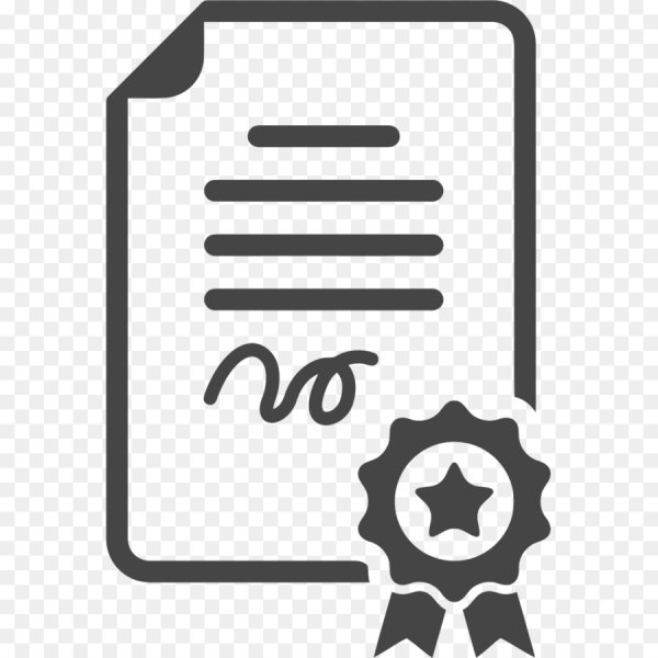 Сертификат пиктограмма