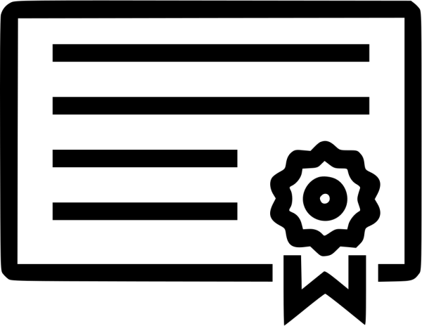 Лицензия значок