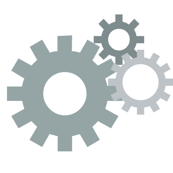 Шестеренка иконка без фона