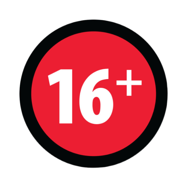 Значок 16+
