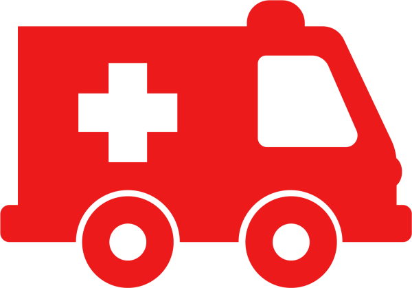 Машина скорой помощи пиктограмма