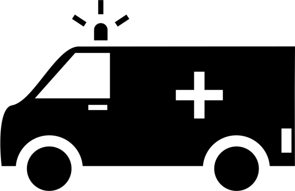 Значок машины скорой помощи