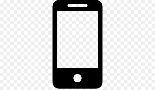 Иконка смартфон на прозрачном фоне
