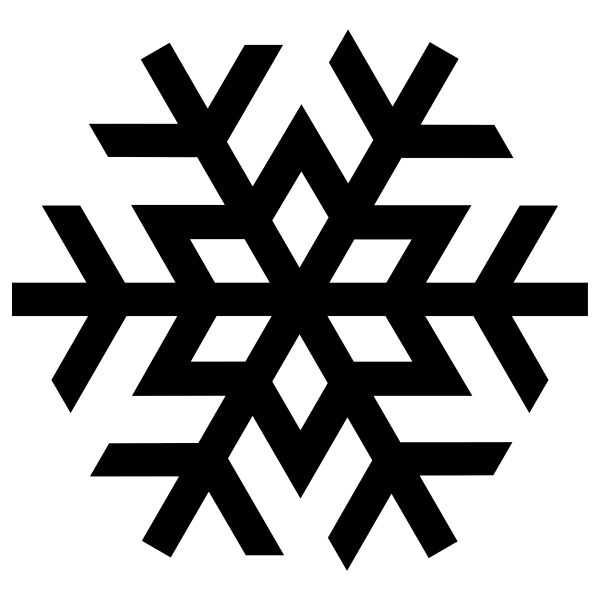 Снежинка вектор