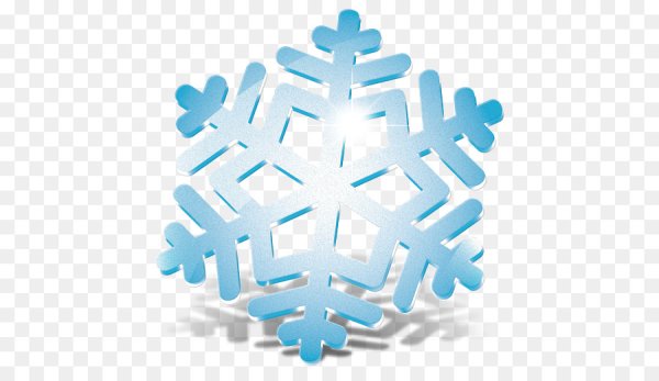 Снежинки на прозрачном фоне