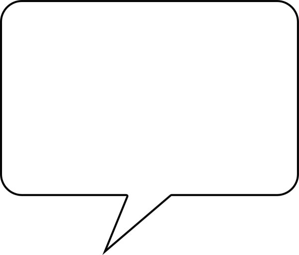 Окно диалога на прозрачном фоне