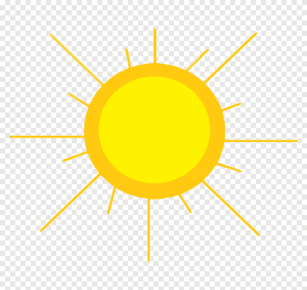 Стилизованное солнце