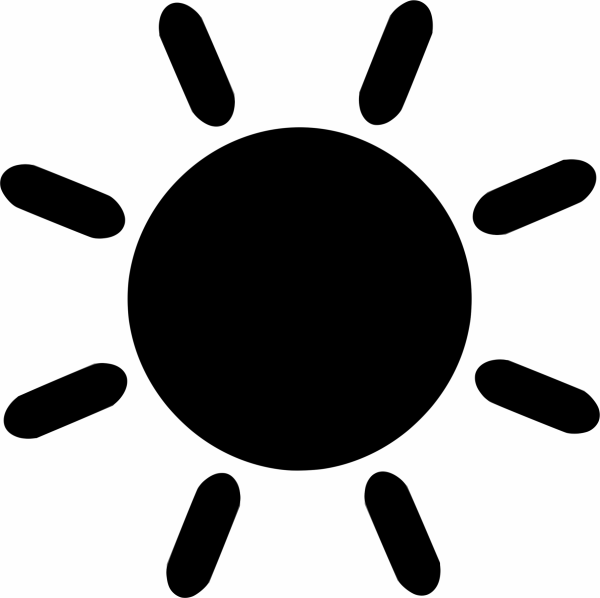 Солнце силуэт