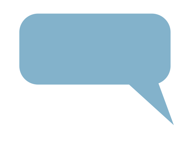 Сообщение без фона