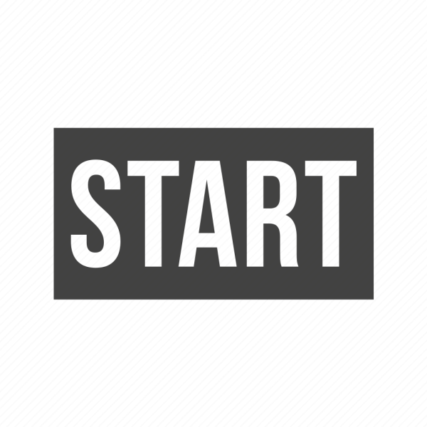 Надпись старт на прозрачном фоне