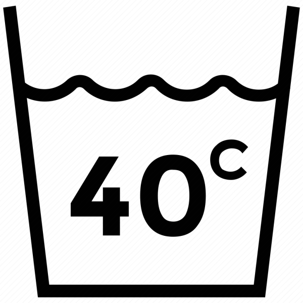 Иконки стирка при 30 svg