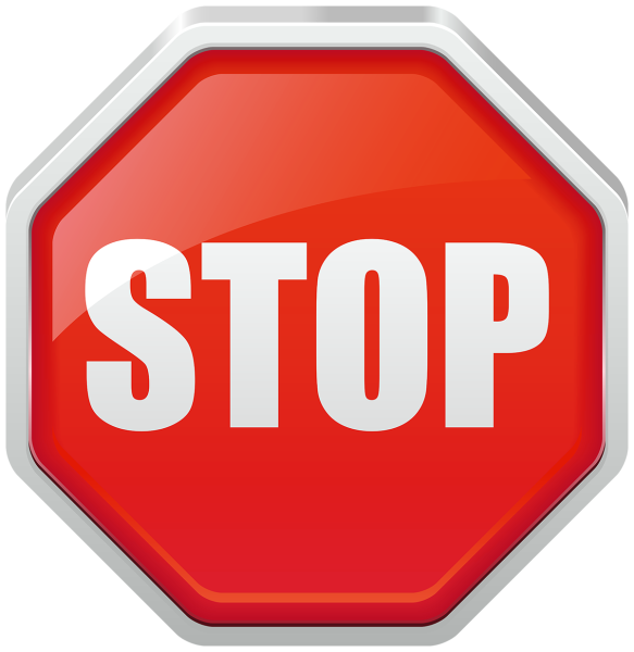 Пиктограмма стоп