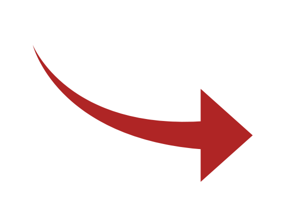 Красная стрелочка на прозрачном фоне