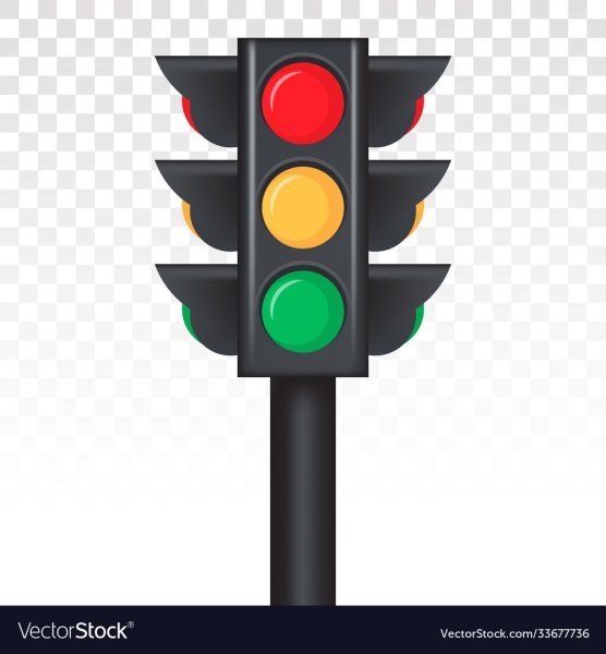 Знак светофор вектор