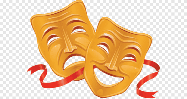 Театральные маски эмблема