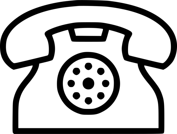 Схематичное изображение телефона