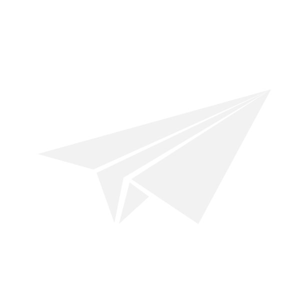 Значок телеграмм белый