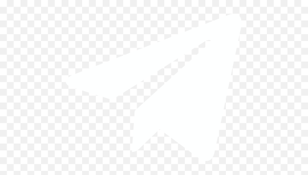 Иконка телеграмм белая