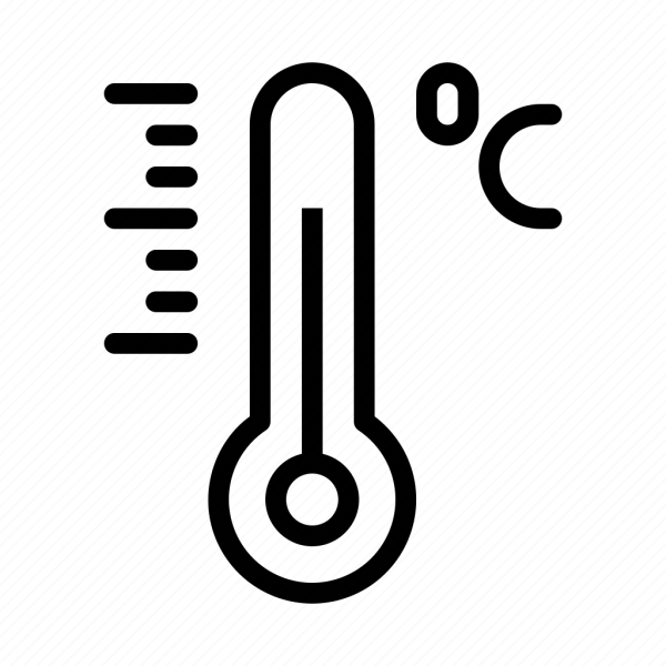 Значок повышенной температуры